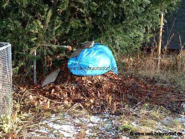 Unser abgedeckter, winterfester Brunnen.