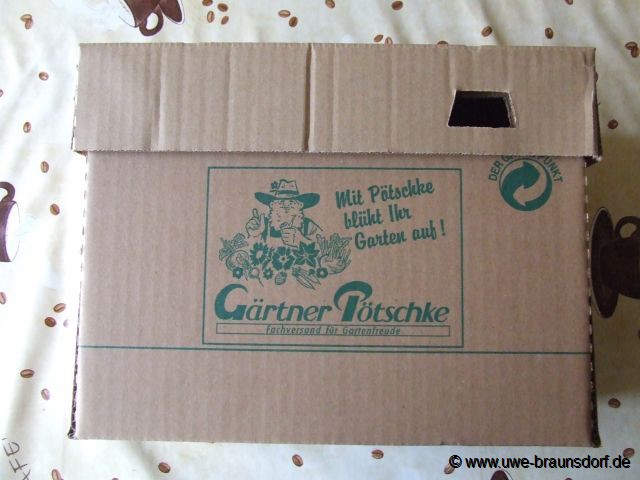 Samen von Gärtner Pötschke ist angekommen