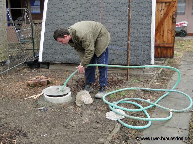 Für Wasser im Garten sorgen